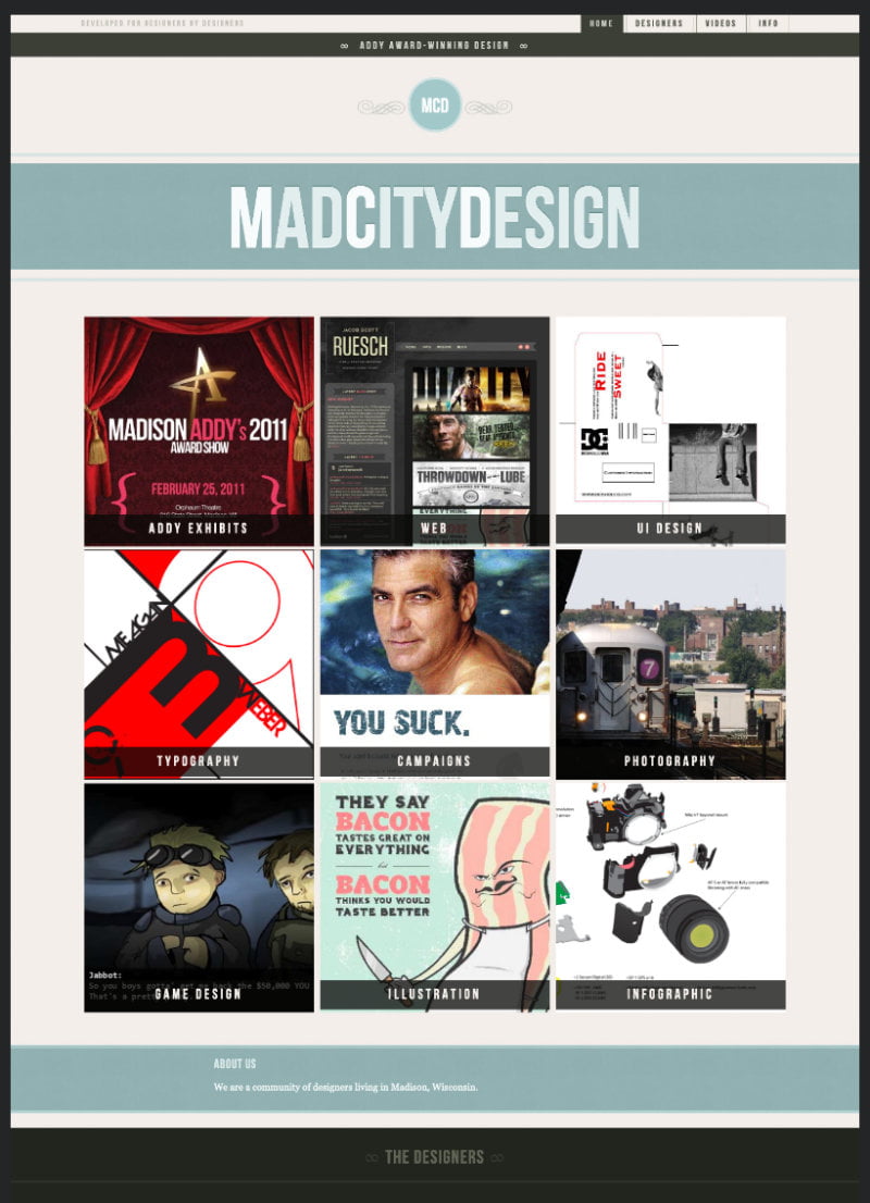 Screenshot for madcitydesign