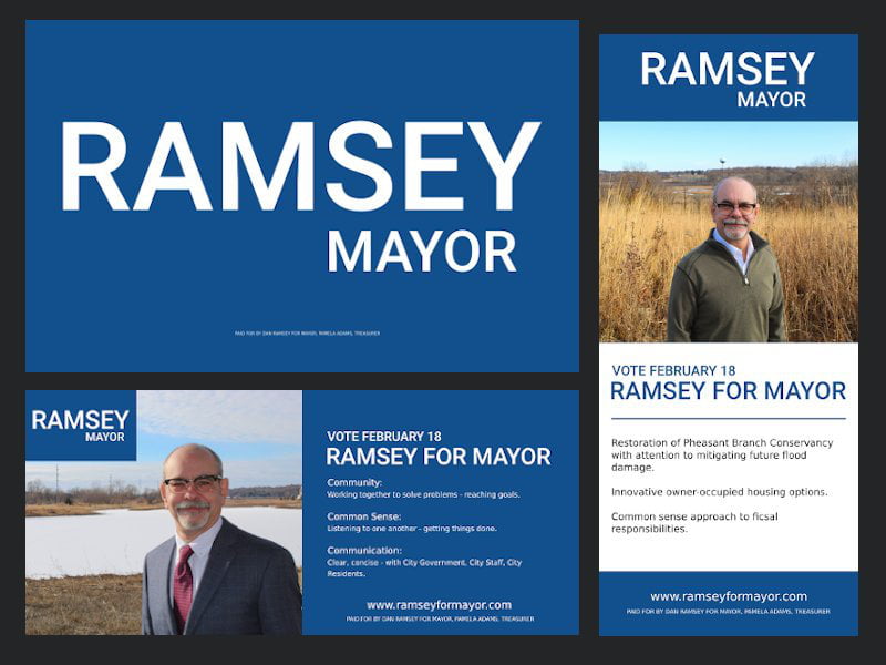 Ramsey for Mayor Campaign - Printed Material